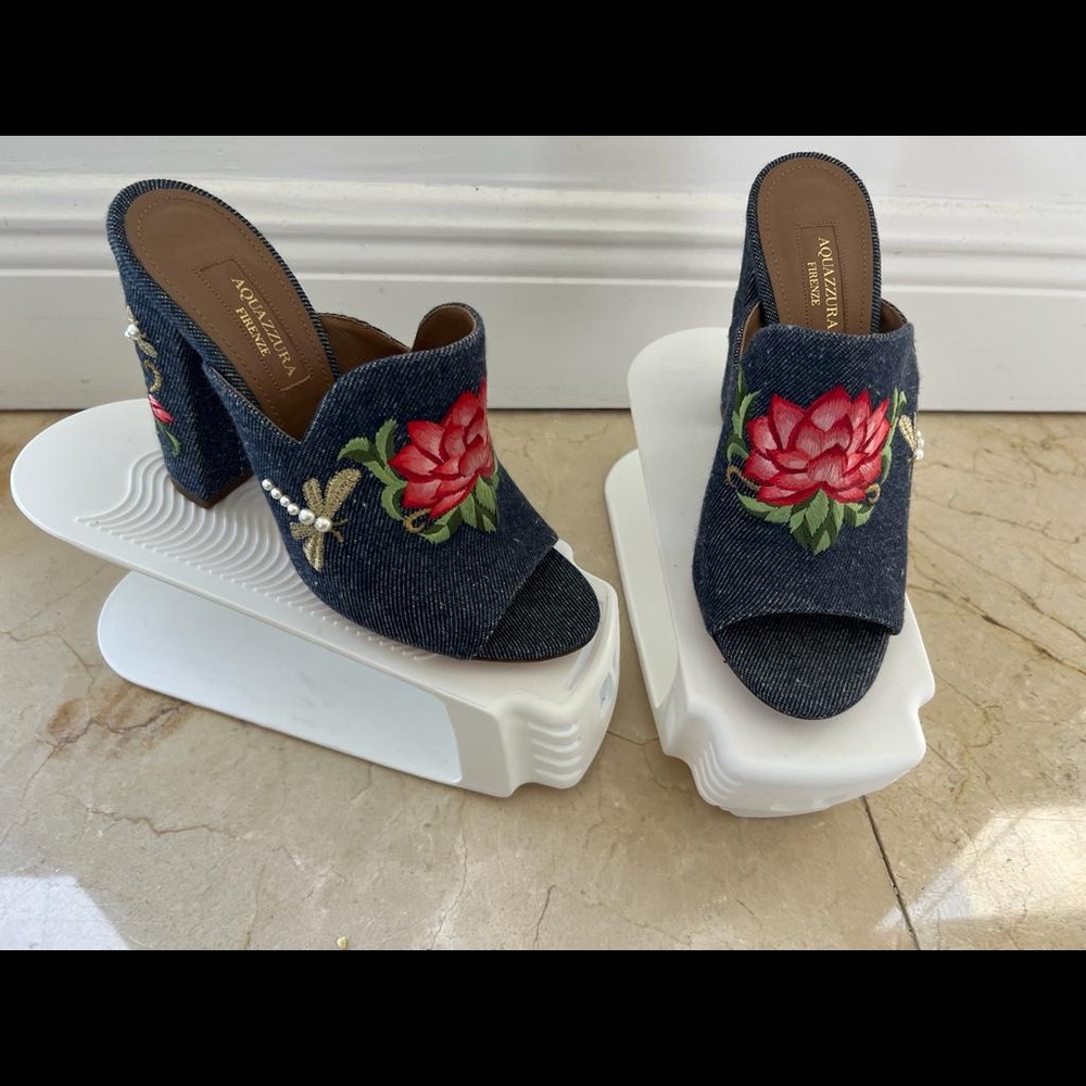 Aquazurra Rose Heels